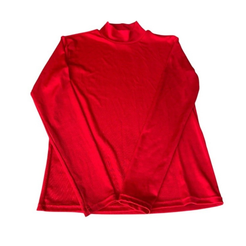 Slinky Western Shirt Women's Large Red Pleasure‎ Horsemanship Equestrian Show